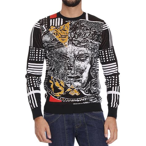 versace sweaters for men|Versace jumper men's sale.